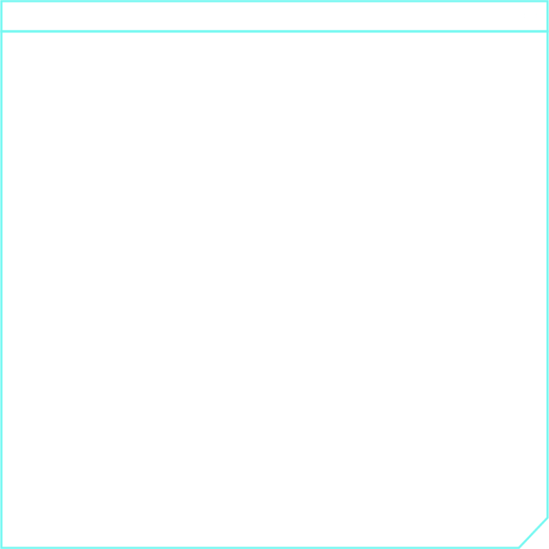 Imagem ilustrativa do contorno de uma janela do windows